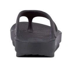 OOfos Unisex OOriginal Sandal - Black- Regular (D) -Fashion Shoes Shop 1000BLK shot5 932x680 737d79a4 1d73 4553 9f61 513403eab4aa