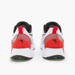 Diadora Men's Vigore 2 Running Shoe - White/Black/Firey Red - Regular (D) -Fashion Shoes Shop 101.179081 C6714 20 HR