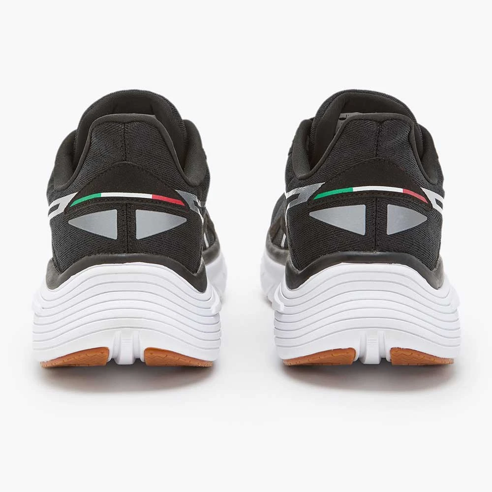 Diadora Men's Nucleo Running Shoe - Black/Silver/White - Regular (D) 3 Diadora Men's Nucleo Running Shoe - Black/Silver/White - Regular (D) - Image 3