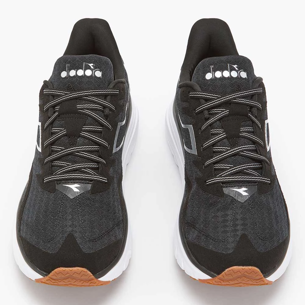 Diadora Men's Nucleo Running Shoe - Black/Silver/White - Regular (D) 2 Diadora Men's Nucleo Running Shoe - Black/Silver/White - Regular (D) - Image 2