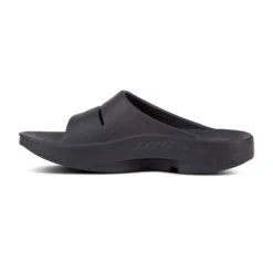 OOfos Unisex OOahh Slide - Black-Regular (D) -Fashion Shoes Shop 1100BLK shot4 932x680 4335a43b 991e 47b0 a4fb dd9f69537c74