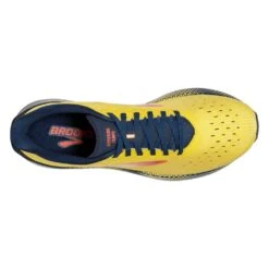 BROOKS Men's Hyperion Tempo Running Shoe- Maize/Titan/Cherry Tomato - Regular (D) -Fashion Shoes Shop 110339 767 O Hyperion Tempo