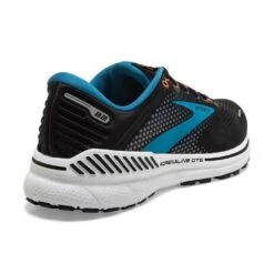 BROOKS Men's Adrenaline GTS 22 Running Shoe - Black/Blue/Orange- Regular (D) -Fashion Shoes Shop 110366 034 h adrenaline gts 22 mens cushion running shoe