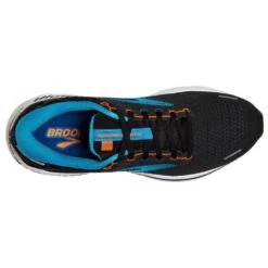 BROOKS Men's Adrenaline GTS 22 Running Shoe - Black/Blue/Orange- Regular (D) -Fashion Shoes Shop 110366 034 o adrenaline gts 22 mens cushion running shoe