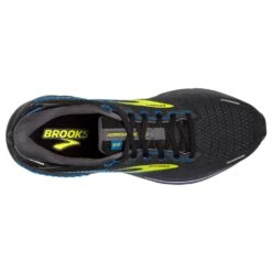 BROOKS Men's Adrenaline GTS 22 Running Shoe- Black/Blue/Nightlife- Regular (D) -Fashion Shoes Shop 110366 069 O Adrenaline GTS 22
