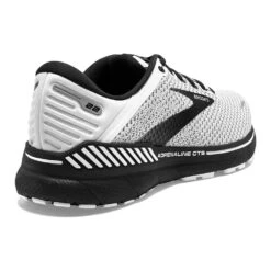 BROOKS Men's GTS 22 Running Shoe - White/Grey/Black - Wide (2E) -Fashion Shoes Shop 110366 135 H Adrenaline GTS 22 32029581 620a 4d28 a9d3 65f1ece1434a