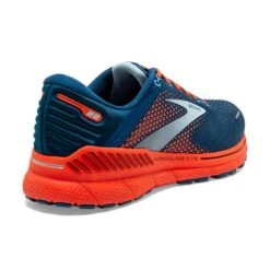BROOKS Men's Adrenaline GTS 22 Running Shoe - Blue/Light Blue/Orange - Regular (D) -Fashion Shoes Shop 110366 404 H Adrenaline GTS 22