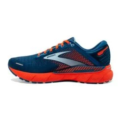 BROOKS Men's Adrenaline GTS 22 Running Shoe - Blue/Light Blue/Orange - Regular (D) -Fashion Shoes Shop 110366 404 M Adrenaline GTS 22