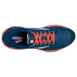 BROOKS Men's Adrenaline GTS 22 Running Shoe - Blue/Light Blue/Orange - Regular (D) -Fashion Shoes Shop 110366 404 O Adrenaline GTS 22