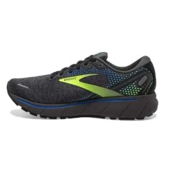 BROOKS Men's Ghost 14 Running Shoe- Black/Blue/Nightlife- Regular (D) -Fashion Shoes Shop 110369 069 M Ghost 14