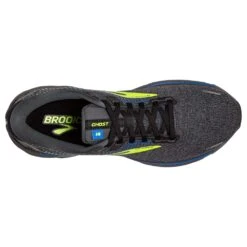 BROOKS Men's Ghost 14 Running Shoe- Black/Blue/Nightlife- Regular (D) -Fashion Shoes Shop 110369 069 O Ghost 14