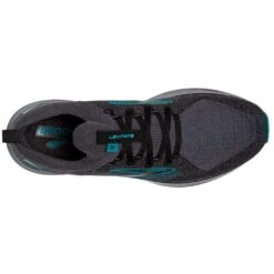 BROOKS Men's Levitate StealthFit 5 Running Shoe- Black/Ebony/Crystal Teal- Regular (D) -Fashion Shoes Shop 110372 091 O Levitate StealthFit 5