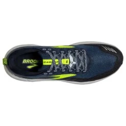 BROOKS Men's Cascadia 16 Trail Running Shoe- Titan/Peacoat/Nightlife- Regular (D) -Fashion Shoes Shop 110376 411 O Cascadia 16