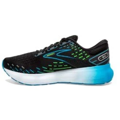 BROOKS Men's Glycerin 20 Running Shoe- Black/Hawaiian Ocean/Green - Regular (D) 9 BROOKS Men's Glycerin 20 Running Shoe- Black/Hawaiian Ocean/Green - Regular (D) -Fashion Shoes Shop 110382 006 M Glycerin 20