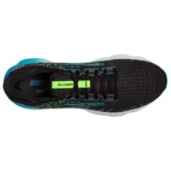 BROOKS Men's Glycerin 20 Running Shoe- Black/Hawaiian Ocean/Green - Regular (D) 10 BROOKS Men's Glycerin 20 Running Shoe- Black/Hawaiian Ocean/Green - Regular (D) -Fashion Shoes Shop 110382 006 O Glycerin 20