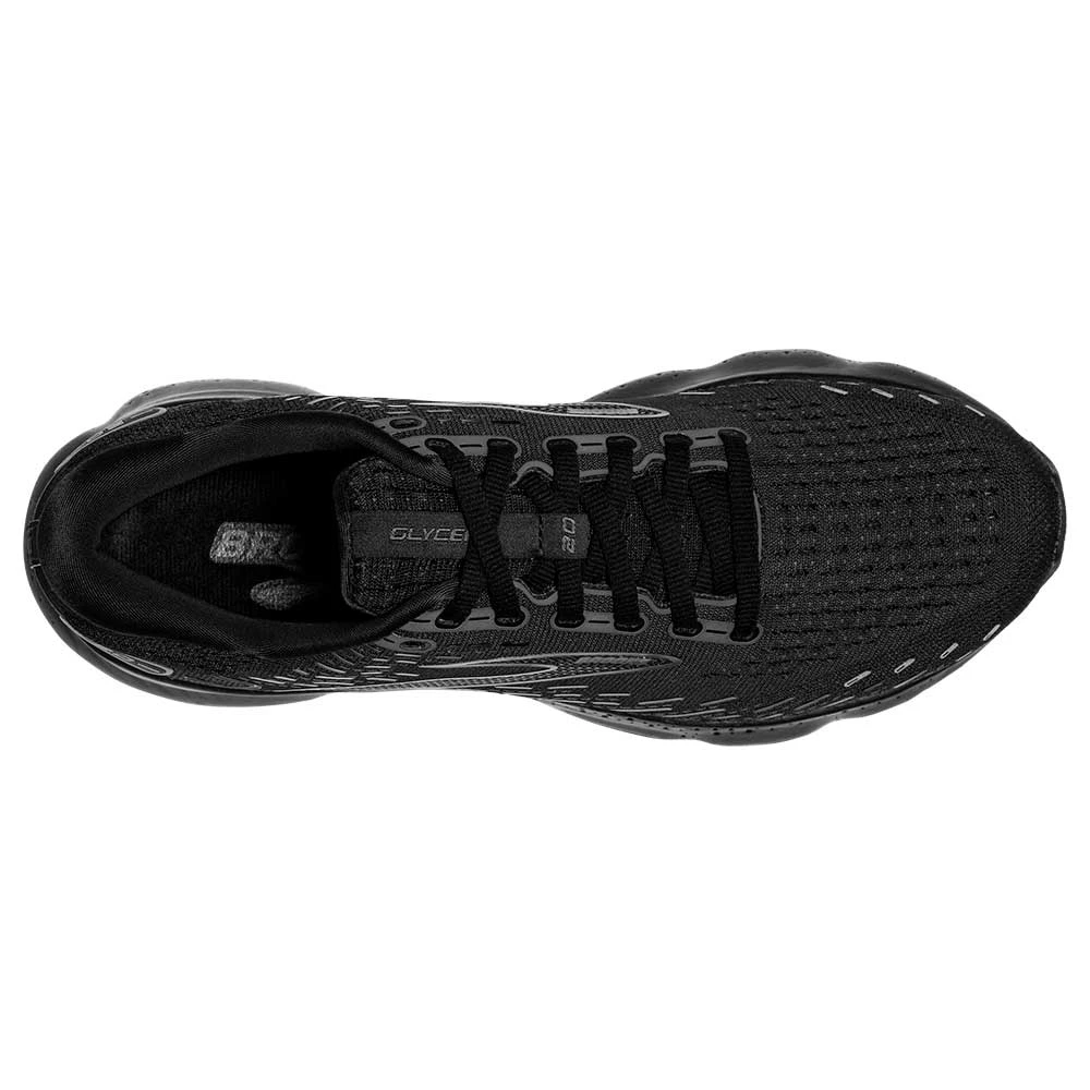 BROOKS Men's Glycerin 20 Running Shoe- Black/Black/Ebony- Regular (D) 4 BROOKS Men's Glycerin 20 Running Shoe- Black/Black/Ebony- Regular (D) - Image 4