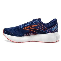 BROOKS Men's Glycerin 20 Running Shoe - Blue Depths/Palace Blue/Orange - Regular (D) -Fashion Shoes Shop 110382 444 M Glycerin 20