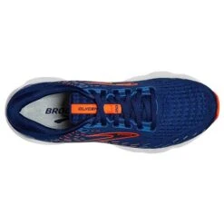 BROOKS Men's Glycerin 20 Running Shoe - Blue Depths/Palace Blue/Orange - Regular (D) -Fashion Shoes Shop 110382 444 O Glycerin 20