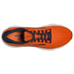 BROOKS Men's Glycerin 20 Running Shoe- Orange/Titan/Flame- Regular (D) -Fashion Shoes Shop 110382 843 O Glycerin 20