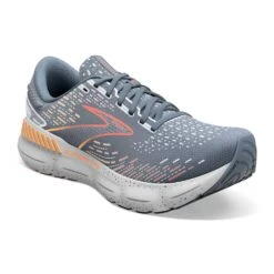 BROOKS Men's Glycerin GTS 20 Running Shoe - Grey/Chili Oil/Orange - Regular (D) -Fashion Shoes Shop 110383 034 A Glycerin GTS 20 1