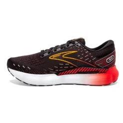 BROOKS Men's Glycerin GTS 20 Running Shoe- Black/Blackened Pearl/Fiery Re- Regular (D) -Fashion Shoes Shop 110383 090 M Glycerin GTS 20 1