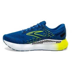 BROOKS Men's Glycerin GTS 20 Running Shoe- Blue/Nightlife/White- Regular (D) -Fashion Shoes Shop 110383 482 M Glycerin GTS 20