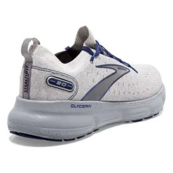 BROOKS Men's Glycerin StealthFit 20 Running Shoe - Oyster/Alloy/Blue Depths - Regular (D) 9 BROOKS Men's Glycerin StealthFit 20 Running Shoe - Oyster/Alloy/Blue Depths - Regular (D) -Fashion Shoes Shop 110384 081 H Glycerin StealthFit 20
