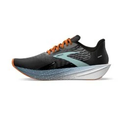 BROOKS Men's Hyperion Max Running Shoe- Black/Grey/Orange Clown Fish - Regular (D) -Fashion Shoes Shop 110390 019 M Hyperion Max