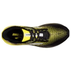 BROOKS Men's Hyperion Max Running Shoe- Black/Blazing Yellow/White- Regular (D) -Fashion Shoes Shop 110390 078 O Hyperion Max