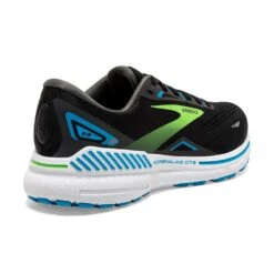BROOKS Adrenaline GTS 23 (B) - Black/Hawaiian Ocean/Green -Fashion Shoes Shop 110391 006 H Adrenaline GTS 23 1