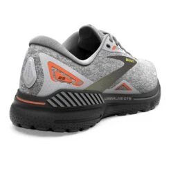BROOKS Adrenaline GTS 23 (D) - Oyster/Black/Red Orange -Fashion Shoes Shop 110391 017 H Adrenaline GTS 23