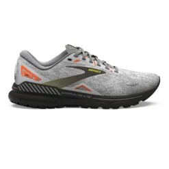 BROOKS Adrenaline GTS 23 (D) - Oyster/Black/Red Orange