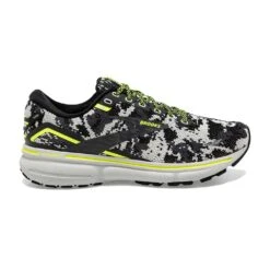 BROOKS Men's Ghost 15 Camo Running Shoe - Black/Ebony/Nightlife - Regular (D)