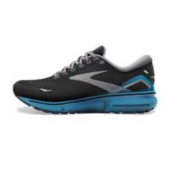 BROOKS Men's Ghost 15 Running Shoe- Black/Blackened Pearl/Blue- Regular (D) 10 BROOKS Men's Ghost 15 Running Shoe- Black/Blackened Pearl/Blue- Regular (D) -Fashion Shoes Shop 110393 056 M Ghost 15