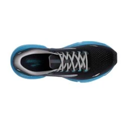 BROOKS Men's Ghost 15 Running Shoe- Black/Blackened Pearl/Blue- Regular (D) 9 BROOKS Men's Ghost 15 Running Shoe- Black/Blackened Pearl/Blue- Regular (D) -Fashion Shoes Shop 110393 056 O Ghost 15
