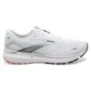 BROOKS Men's Ghost 15 Running Shoe- White/Black/Flame