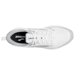 BROOKS Men's Levitate 6 Running Shoe - Bright White/Oyster Mushroom- Regular (D) -Fashion Shoes Shop 110395 126 O Levitate 6