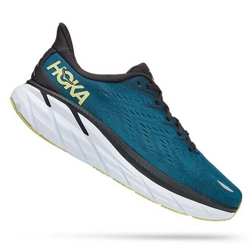 Hoka Men's Clifton 8 Running Shoe - Blue Coral/Butterfly— Regular (D) 1 Hoka Men's Clifton 8 Running Shoe - Blue Coral/Butterfly— Regular (D)