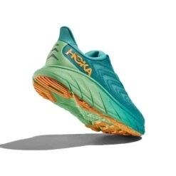 Hoka Men's Arahi 6 Running Shoe - Ocean Mist/Lime Glow - Regular (D) -Fashion Shoes Shop 1123194 OMLG 4