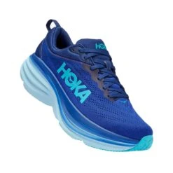 Hoka Men's Bondi 8 Running Shoe - Bellwether Blue/Bluing - Regular (D) -Fashion Shoes Shop 1123202 BBBG 1