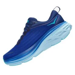 Hoka Men's Bondi 8 Running Shoe - Bellwether Blue/Bluing - Regular (D) -Fashion Shoes Shop 1123202 BBBG 4