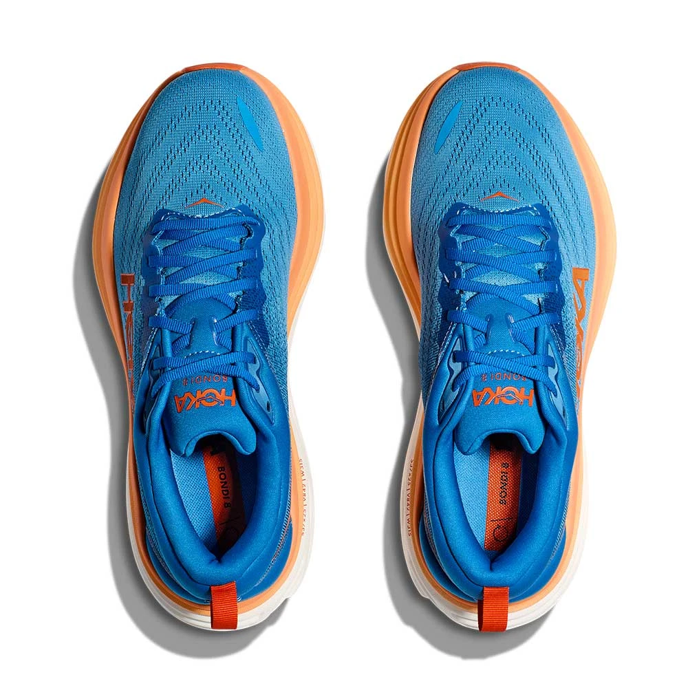 Hoka Men's Bondi 8 - Coastal Sky/All Aboard 7 Hoka Men's Bondi 8 - Coastal Sky/All Aboard - Image 7