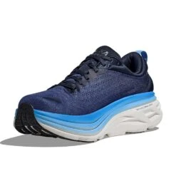 Hoka Men's Bondi 8 Running Shoe - Outer Space/All Aboard - Wide (2E) -Fashion Shoes Shop 1123202 OSAA 3 2a867b3f d27f 4c99 88df 048445e3f961