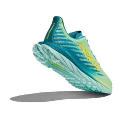 Hoka Men's Mach 5 Running Shoe - Lime Glow/Ocean Mist - Regular (D) -Fashion Shoes Shop 1127893 LGOM 4