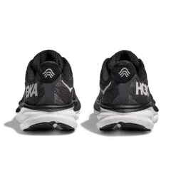 Hoka Men's Clifton 9 Running Shoe - Black/White -Fashion Shoes Shop 1127895 BWHT 5