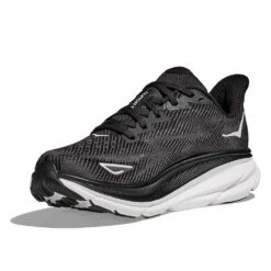 Hoka Men's Clifton 9 Running Shoe- Black/White - Wide (2E) -Fashion Shoes Shop 1127896 BWHT 3 ab7b67c5 df39 471f 9632 37f3075f54dc