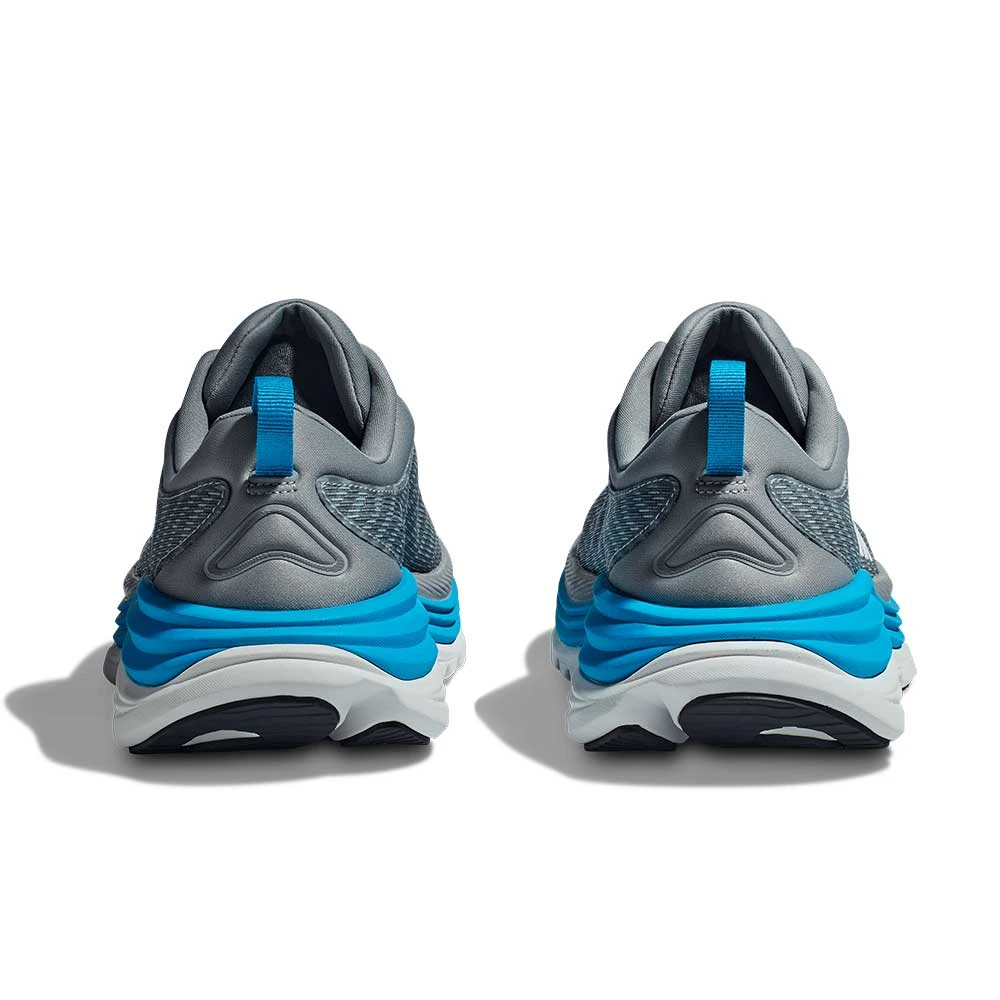 Hoka Men's Gaviota 5 Running Shoe - Limestone/Diva Blue - Wide (2E) 6 Hoka Men's Gaviota 5 Running Shoe - Limestone/Diva Blue - Wide (2E) - Image 6