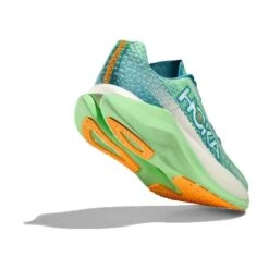 Hoka Men's Mach X Running Shoe - Ocean Mist/Lime Glow - Regular (D) -Fashion Shoes Shop 1141450 OMLG 4