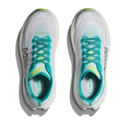 Hoka Men's Mach X Running Shoe - White/Blue Glass - Regular (D) -Fashion Shoes Shop 1141450 WBGL 2