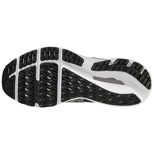 Mizuno Men's Wave Inspire 18 Waveknit Running Shoe- Ebony - Regular (D) 3 Mizuno Men's Wave Inspire 18 Waveknit Running Shoe- Ebony - Regular (D) - Image 3